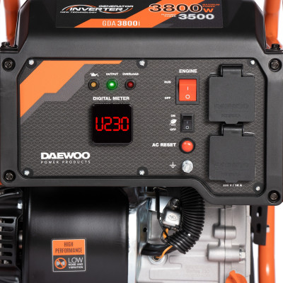Генератор бензиновый инверторный DAEWOO GDA 3800i Генератор бензиновый инверторный DAEWOO GDA 3800i