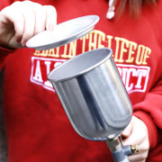 Краскораспылитель пневматический с верхним бачком DEKO DKSG01