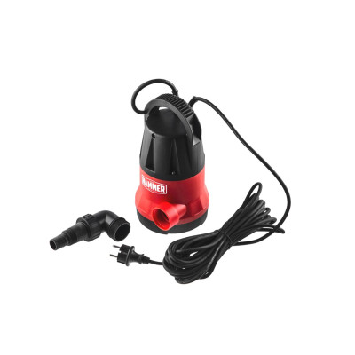 Насос дренажный Hammer NAP250CD 250Вт, 6000л/ч, высота 6м, глубина 7м Насос дренажный Hammer NAP250CD 250Вт, 6000л/ч, высота 6м, глубина 7м