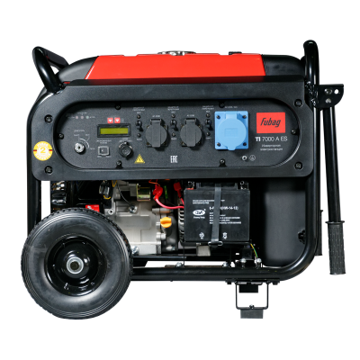 Генератор цифровой FUBAG TI 7000 A ES с электростартером и коннектором автоматики Генератор цифровой FUBAG TI 7000 A ES с электростартером и коннектором автоматики