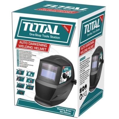 Маска сварочная хамелеон TOTAL TSP9306 Маска сварочная хамелеон TOTAL TSP9306