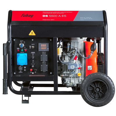 Генератор дизельный FUBAG DS 5500 A ES с электростартером и коннектором автоматики Генератор дизельный FUBAG DS 5500 A ES с электростартером и коннектором автоматики