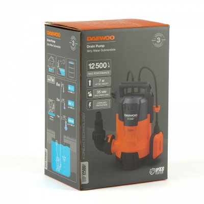 Насос дренажный DAEWOO DDP 12500P Насос дренажный DAEWOO DDP 12500P