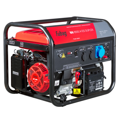 Генератор бензиновый FUBAG BS 8500 A ES DUPLEX с электростартером и коннектором автоматики Генератор бензиновый FUBAG BS 8500 A ES DUPLEX с электростартером и коннектором автоматики