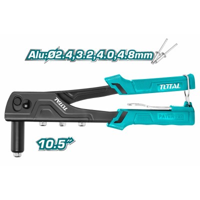 Заклепочник 2,4-4,8 мм TOTAL THT32108S Заклепочник 2,4-4,8 мм TOTAL THT32108S