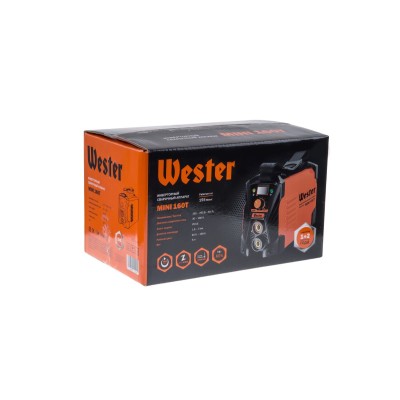 Инвертор сварочный WESTER MINI 160Т 30-160A 155В ПВ60% 1.6-4.0мм,, шт Инвертор сварочный WESTER MINI 160Т 30-160A 155В ПВ60% 1.6-4.0мм,, шт