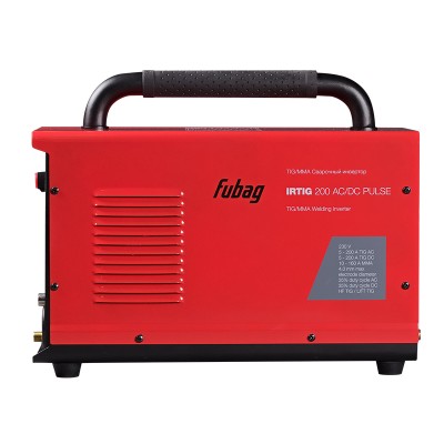 Инвертор сварочный аргонодуговой FUBAG IRTIG 200 AC/DC PULSE Инвертор сварочный аргонодуговой FUBAG IRTIG 200 AC/DC PULSE