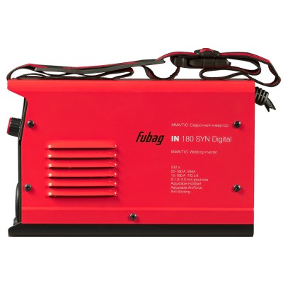 Инвертор сварочный FUBAG IN 180 SYN Digital Инвертор сварочный FUBAG IN 180 SYN Digital