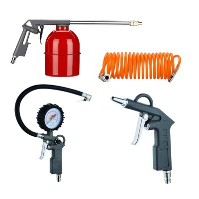 Набор пневмоинструмента Zitrek ZKPT04 (4 предмета) Набор пневмоинструмента Zitrek ZKPT04 (4 предмета)