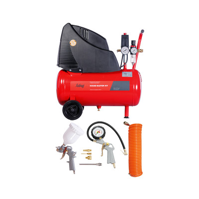 Компрессор безмасляный коаксиальный FUBAG HOUSE MASTER KIT ( + 5 предметов) Компрессор безмасляный коаксиальный FUBAG HOUSE MASTER KIT ( + 5 предметов)