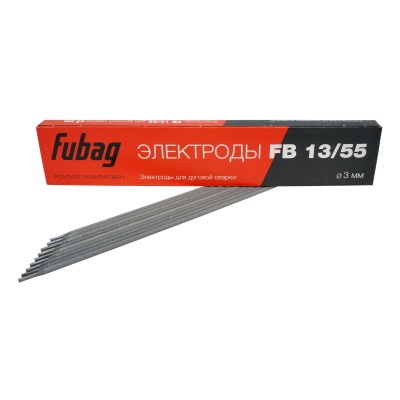 Электрод сварочный FUBAG FB 13/55 D3,0 мм (0,9 кг) Электрод сварочный FUBAG FB 13/55 D3,0 мм (0,9 кг)