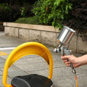 Краскораспылитель пневматический с верхним бачком DEKO DKSG1U-1