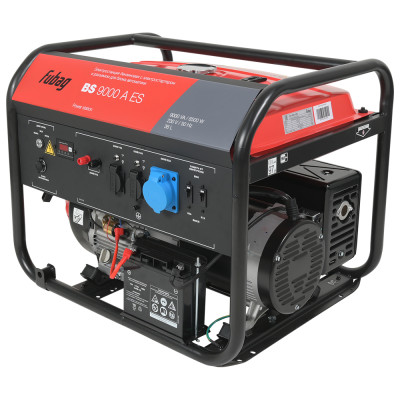 Генератор бензиновый FUBAG BS 9000 A ES с электростартером и коннектором автоматики Генератор бензиновый FUBAG BS 9000 A ES с электростартером и коннектором автоматики