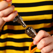 Краскораспылитель пневматический с верхним бачком DEKO DKSG125P HVLP