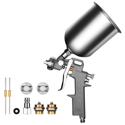 Краскораспылитель пневматический с верхним бачком DEKO DKSG1U-1 Краскораспылитель пневматический с верхним бачком DEKO DKSG1U-1