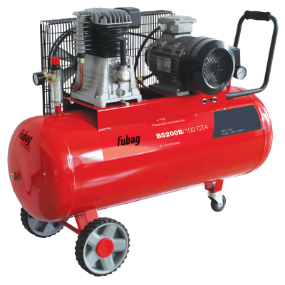 Компрессор масляный ременной FUBAG B5200B/100 СТ4 одноступенчатый Компрессор масляный ременной FUBAG B5200B/100 СТ4 одноступенчатый