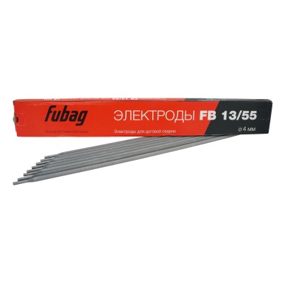 Электрод сварочный FUBAG FB 13/55 D4,0 мм (0,9 кг) Электрод сварочный FUBAG FB 13/55 D4,0 мм (0,9 кг)