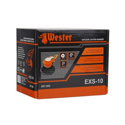 Пневмошлифмашина орбитальная WESTER EXS-10 Пневмошлифмашина орбитальная WESTER EXS-10