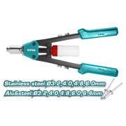 Заклепочник 2,4-6,4 мм TOTAL THT32131