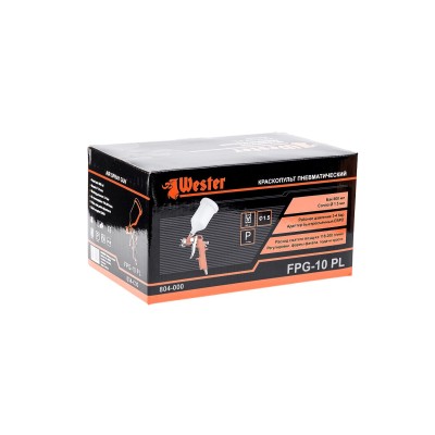 Краскораспылитель пневматический WESTER FPG-10PL с верхним бачком Краскораспылитель пневматический WESTER FPG-10PL с верхним бачком
