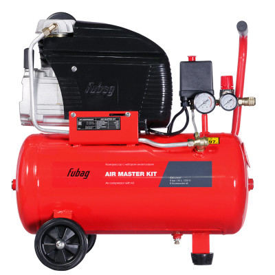 Компрессор масляный коаксиальный FUBAG AIR MASTER KIT ( + 6 предметов) Компрессор масляный коаксиальный FUBAG AIR MASTER KIT ( + 6 предметов)