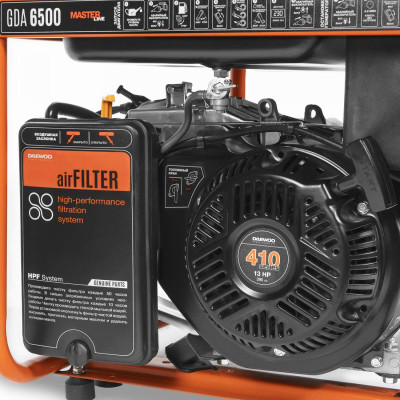 Генератор бензиновый DAEWOO GDA 6500 Генератор бензиновый DAEWOO GDA 6500