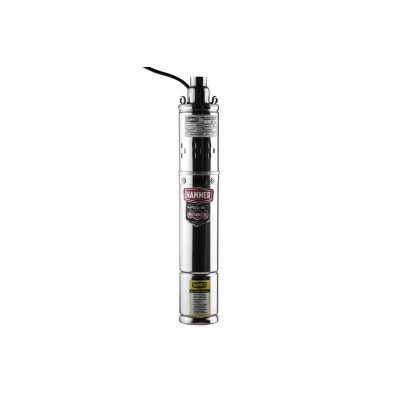 Насос скважинный Hammer NAP500/95SP 500Вт 1800л/ч высота 95м глубина 32м шнековый 3,5 " Насос скважинный Hammer NAP500/95SP 500Вт 1800л/ч высота 95м глубина 32м шнековый 3,5 "