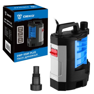 Насос дренажный DEKO DWP-950P PLUS Насос дренажный DEKO DWP-950P PLUS
