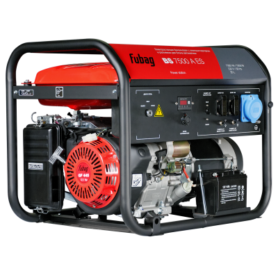 Генератор бензиновый FUBAG BS 7500 A ES с электростартером и коннектором автоматики Генератор бензиновый FUBAG BS 7500 A ES с электростартером и коннектором автоматики