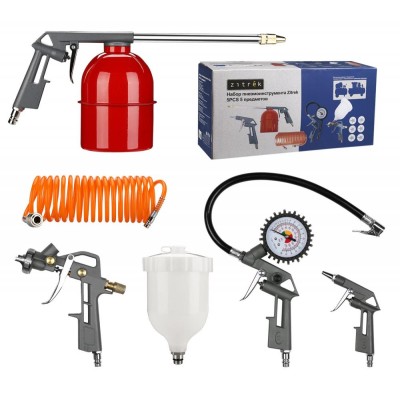 Набор пневмоинструмента Zitrek 5PCS SET 5 Набор пневмоинструмента Zitrek 5PCS SET 5