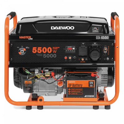 Генератор бензиновый DAEWOO GDA 6500E Генератор бензиновый DAEWOO GDA 6500E