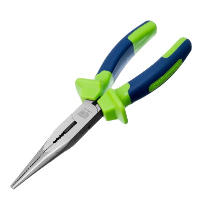 Длинногубцы прямые, 200 мм, двухкомпонентные рукоятки Сибртех Длинногубцы прямые, 200 мм, двухкомпонентные рукоятки Сибртех