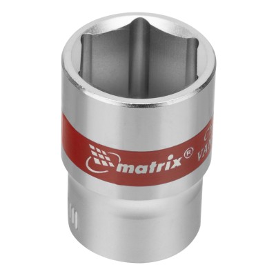 Набор торцевых головок 1/4", 6 гранные, CrV, 4-13мм, 10 штук Matrix Набор торцевых головок 1/4", 6 гранные, CrV, 4-13мм, 10 штук Matrix
