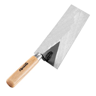 Кельма отделочника стальная, 160 мм, деревянная ручка Sparta Кельма отделочника стальная, 160 мм, деревянная ручка Sparta