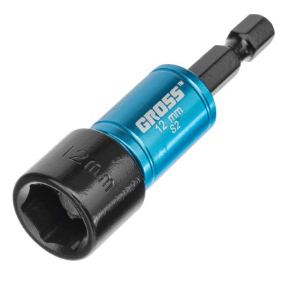Набор бит с торцевыми головками 8, 10,12, 13 мм, магнит. Nut-Driver, S2 Gross Набор бит с торцевыми головками 8, 10,12, 13 мм, магнит. Nut-Driver, S2 Gross