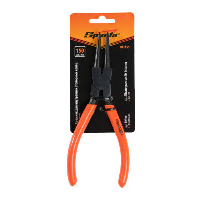 Съемник, 150 мм, для внутренних стопорных колец, прямой (сжим) Sparta Съемник, 150 мм, для внутренних стопорных колец, прямой (сжим) Sparta