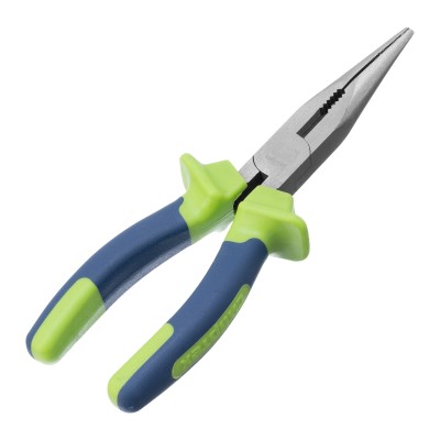 Длинногубцы прямые, 180 мм, двухкомпонентные рукоятки Сибртех Длинногубцы прямые, 180 мм, двухкомпонентные рукоятки Сибртех