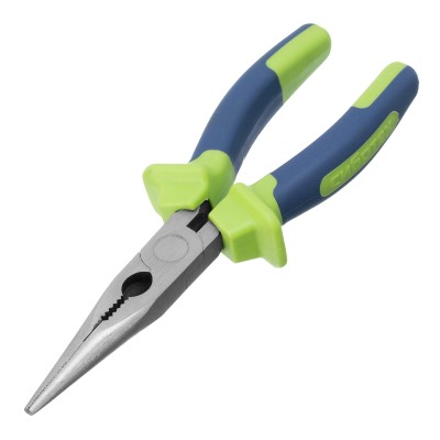 Длинногубцы прямые, 180 мм, двухкомпонентные рукоятки Сибртех Длинногубцы прямые, 180 мм, двухкомпонентные рукоятки Сибртех