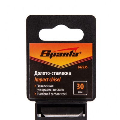 Долото-стамеска 30 мм, деревянная рукоятка// Sparta Долото-стамеска 30 мм, деревянная рукоятка// Sparta