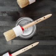 Кисть круглая №12 (45 мм) натуральная щетина, деревянная ручка MTX