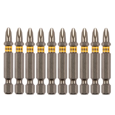 Бита PH2х50, сталь S2, шестигранный профиль, 10 шт. Е 6,3 Denzel Бита PH2х50, сталь S2, шестигранный профиль, 10 шт. Е 6,3 Denzel