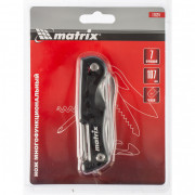 Нож многофункциональный, 7 функций, в чехле, 107 мм Matrix