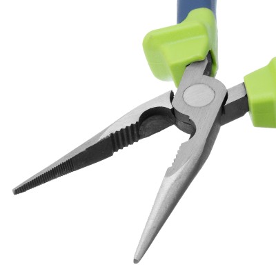 Длинногубцы прямые, 180 мм, двухкомпонентные рукоятки Сибртех Длинногубцы прямые, 180 мм, двухкомпонентные рукоятки Сибртех