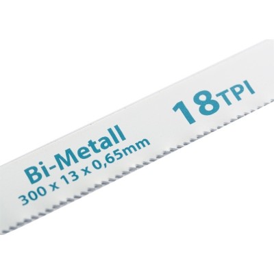 Полотна для ножовки по металлу, 300 мм, 18 TPI, BIM, 2 шт Gross Полотна для ножовки по металлу, 300 мм, 18 TPI, BIM, 2 шт Gross