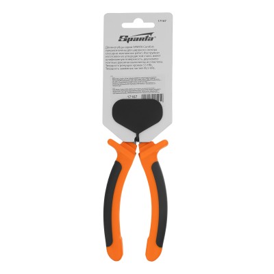 Длинногубцы прямые Comfort, 180 мм, шлифованные, двухкомпонентные рукоятки Sparta Длинногубцы прямые Comfort, 180 мм, шлифованные, двухкомпонентные рукоятки Sparta