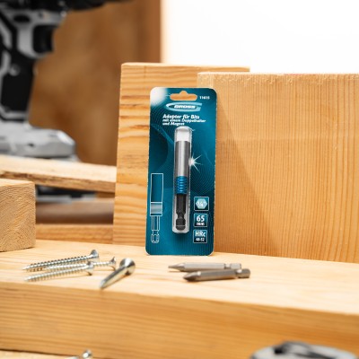 Адаптер для бит с двойным держателем и магнитом, 65 мм, 1/4 Gross Адаптер для бит с двойным держателем и магнитом, 65 мм, 1/4 Gross