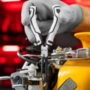 Длинногубцы Mini удлиненные, 150 мм, авторазжим, Pro Matrix