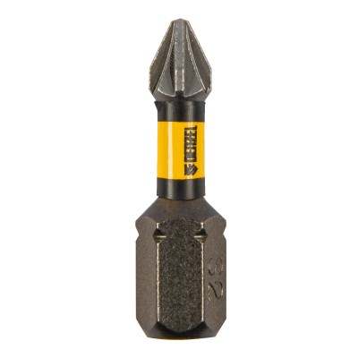 Бита IMPACT, PZ1x25 мм, лазерная обработка шлица, сталь S2, 10 шт., Е 6,3 Denzel Бита IMPACT, PZ1x25 мм, лазерная обработка шлица, сталь S2, 10 шт., Е 6,3 Denzel