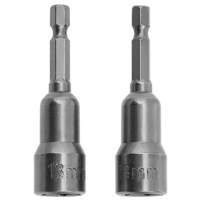 Биты с торцевыми головками 13 мм, 65 мм, 2 шт. Matrix Биты с торцевыми головками 13 мм, 65 мм, 2 шт. Matrix