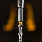 Бита TX 25х50, сталь S2, шестигранный профиль, 10 шт. Е 6,3 Denzel